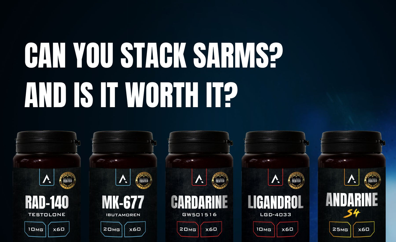 SARM stacking for muscle growth