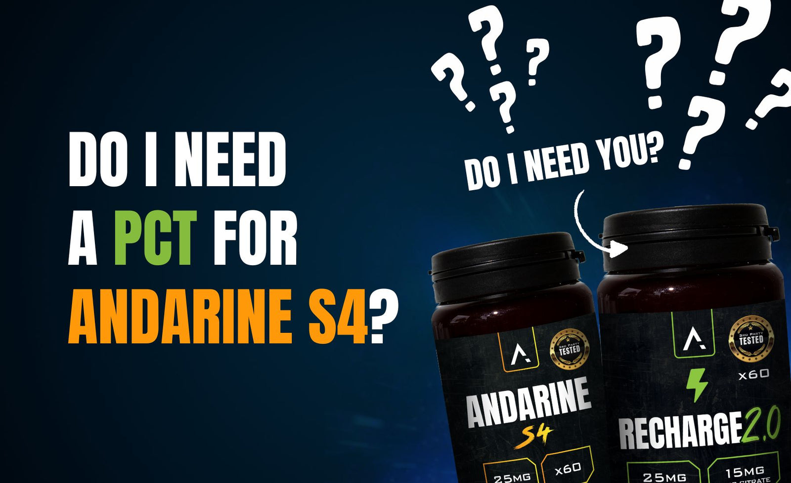 Andarine S4 post-cycle therapy with APH Science Recharge 2.0