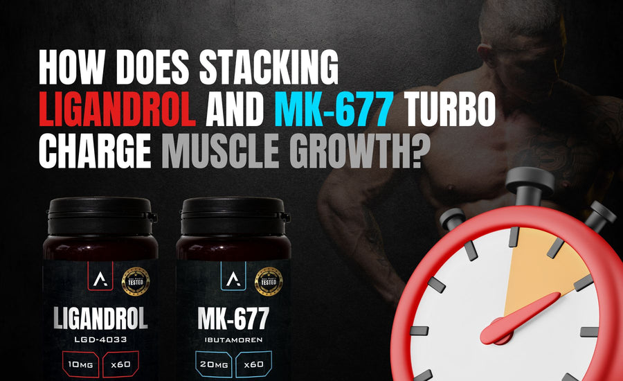 Ligandrol MK-677 stack in APH Science Alpha Stack for muscle growth