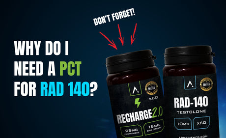 RAD 140 post-cycle therapy with APH Science Recharge 2.0