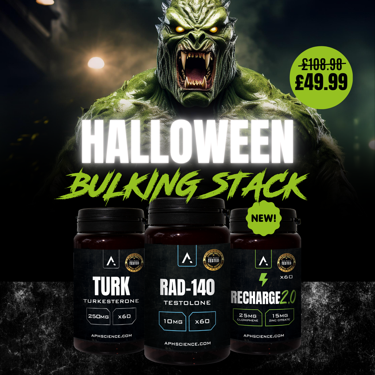 Halloween Bulking Stack