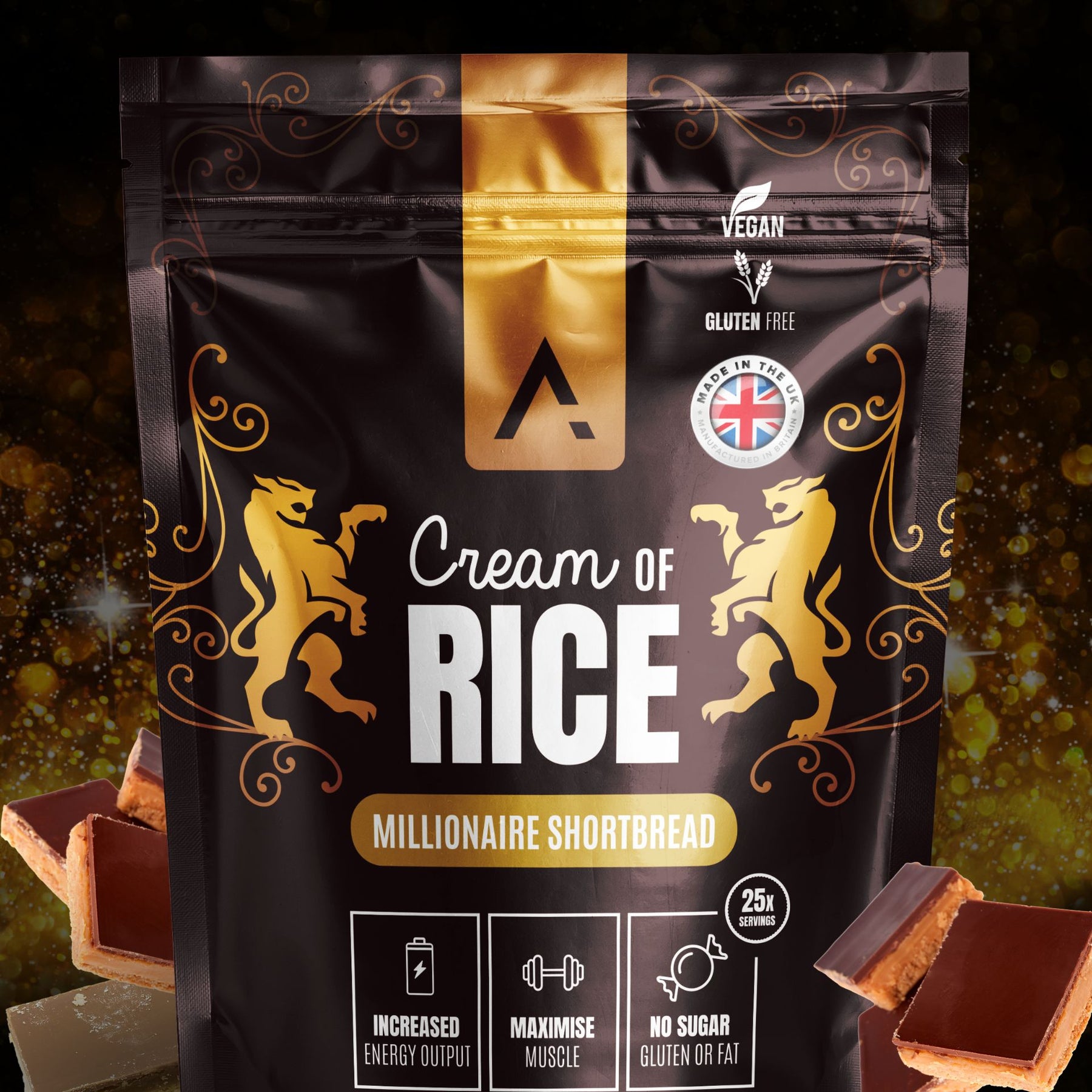 Cream of Rice (Millionaire Shortbread)