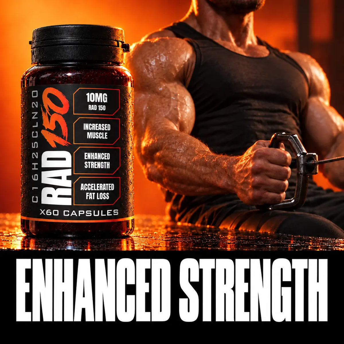 RAD-150 - enhanced strength
