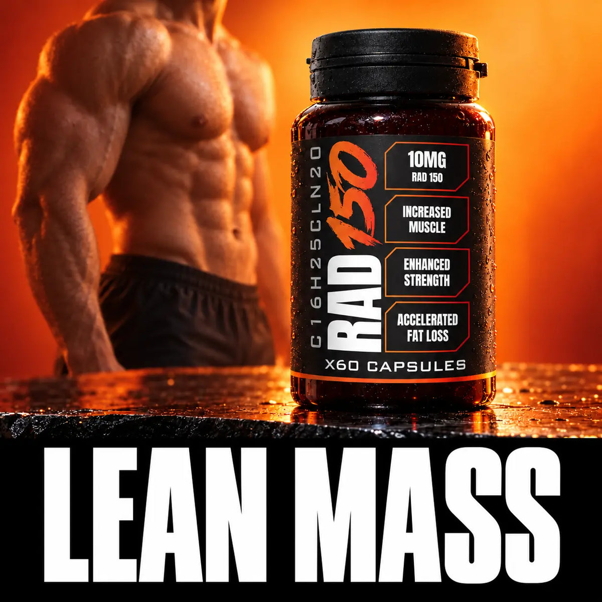 RAD-150 - lean mass