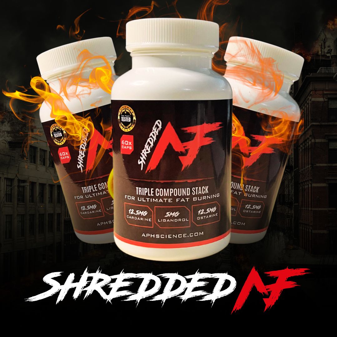 Alpha Shred Stack Shredded AF - Triple Compound Stack for Ultimate Fat Burning