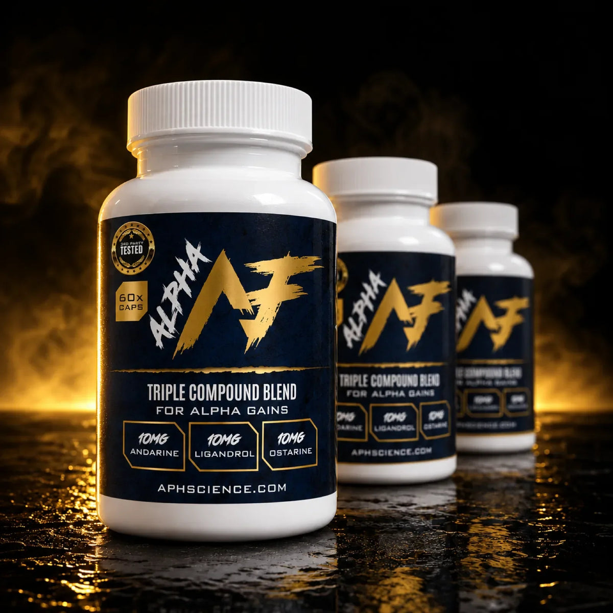 alpha af triple blend three bottles