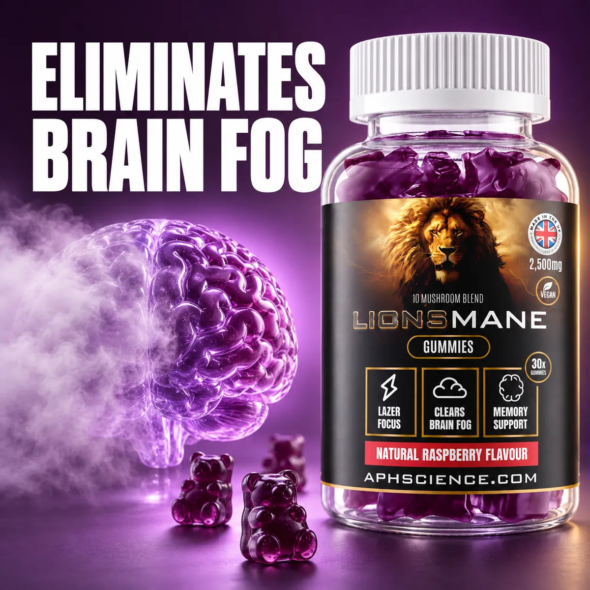 Eliminates Brain Fog