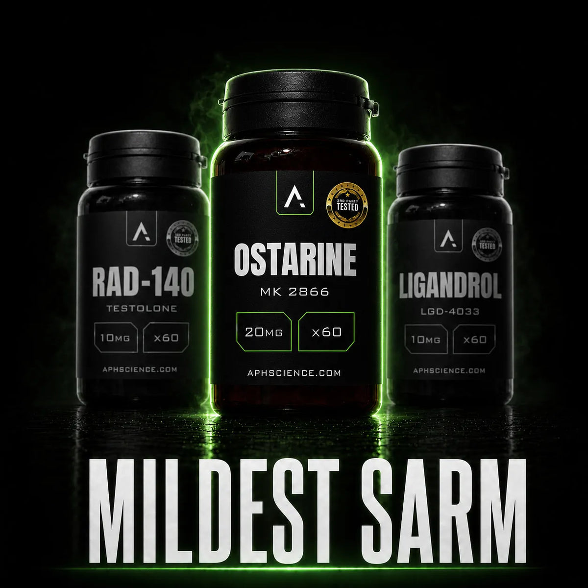 Ostarine mildest SARM