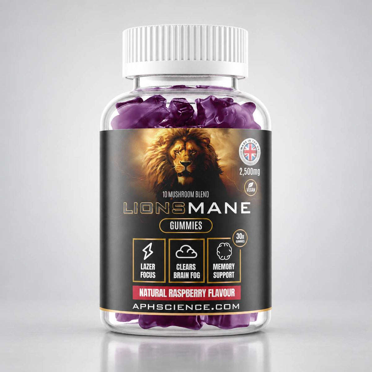 Lions Mane Gummies (2,500mg)