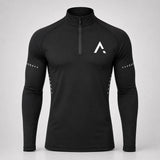 1/4 Zip Long Sleeve Performance Tee