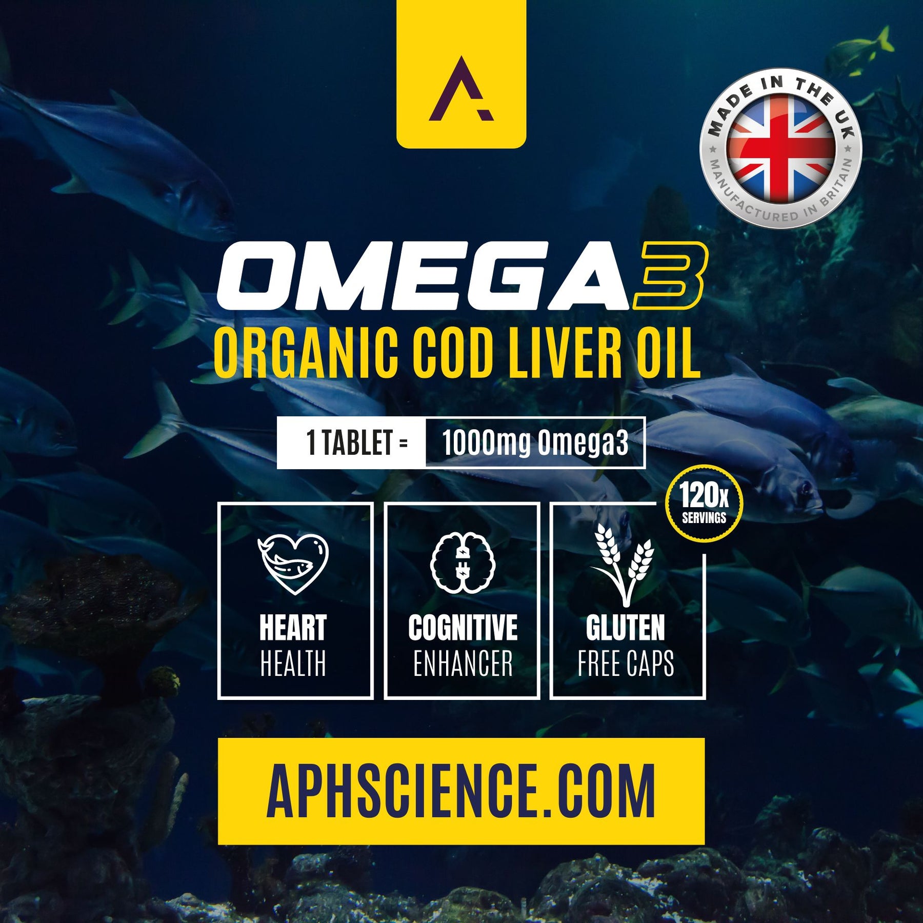 Omega 3 Fish Oil 1000mg