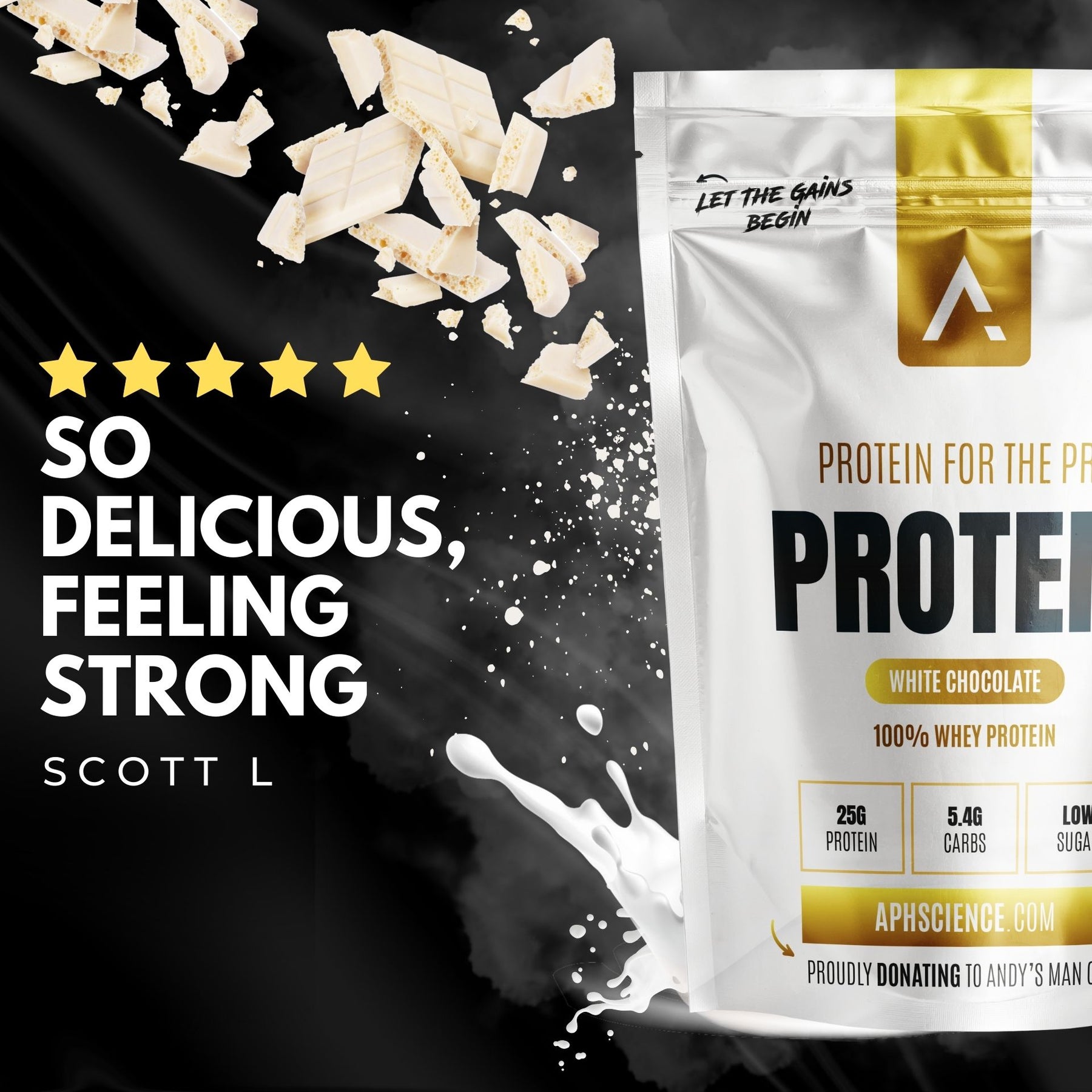 Whey Protein: White Chocolate