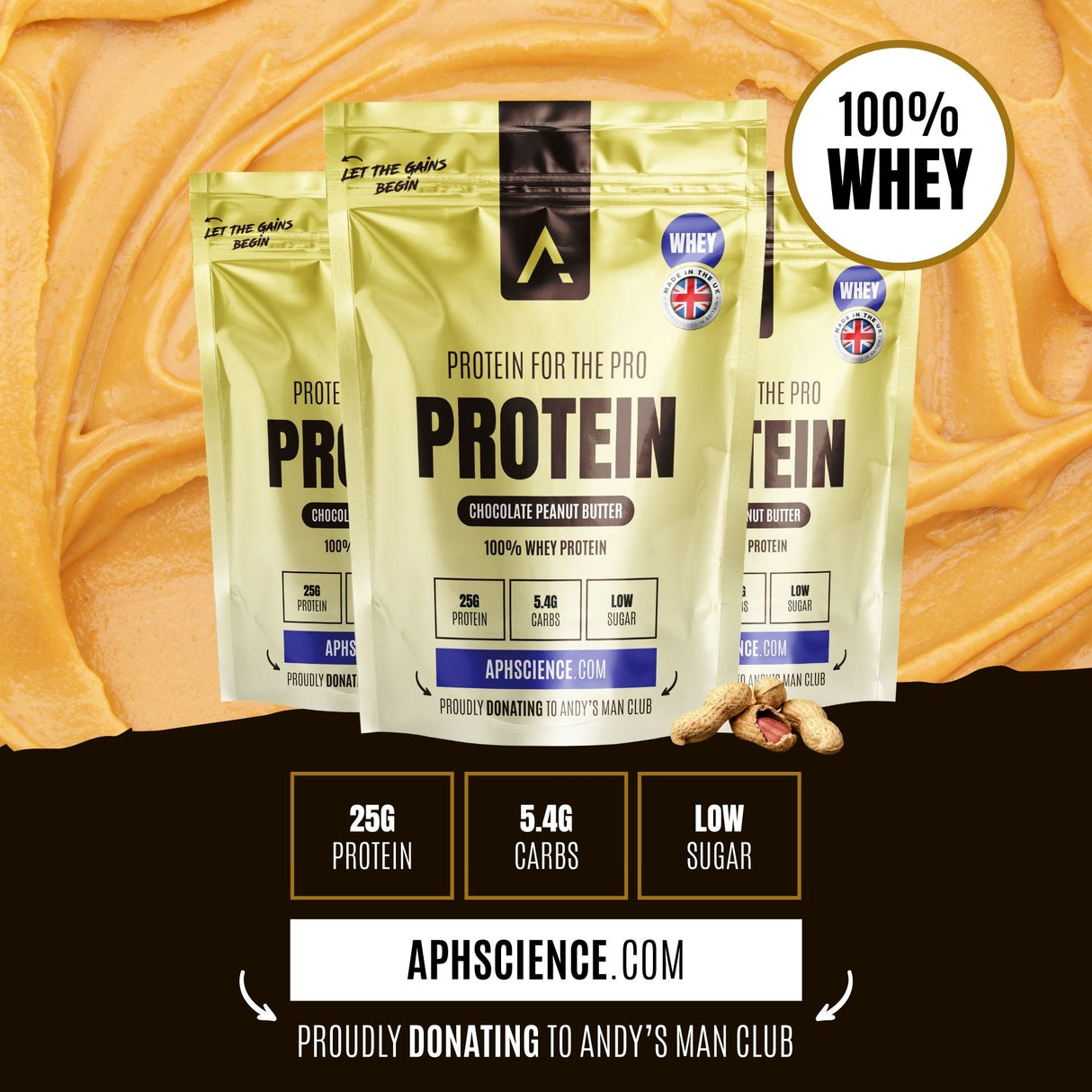 Whey Protein: Chocolate Peanut Butter