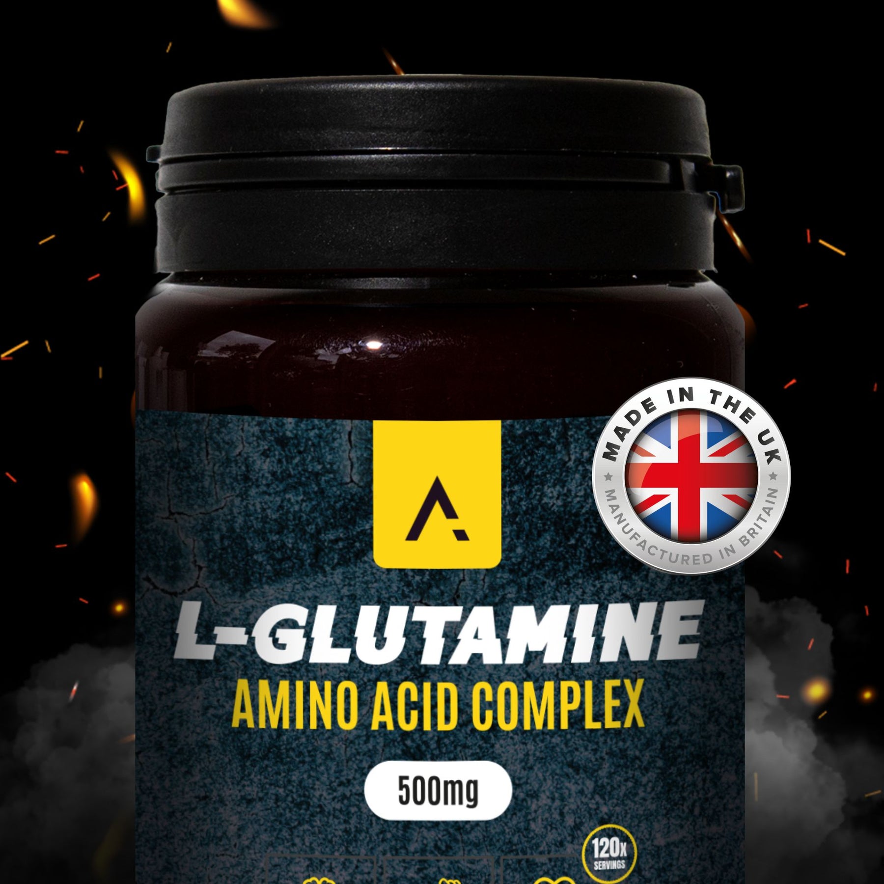 L-Glutamine Amino Acid 500mg