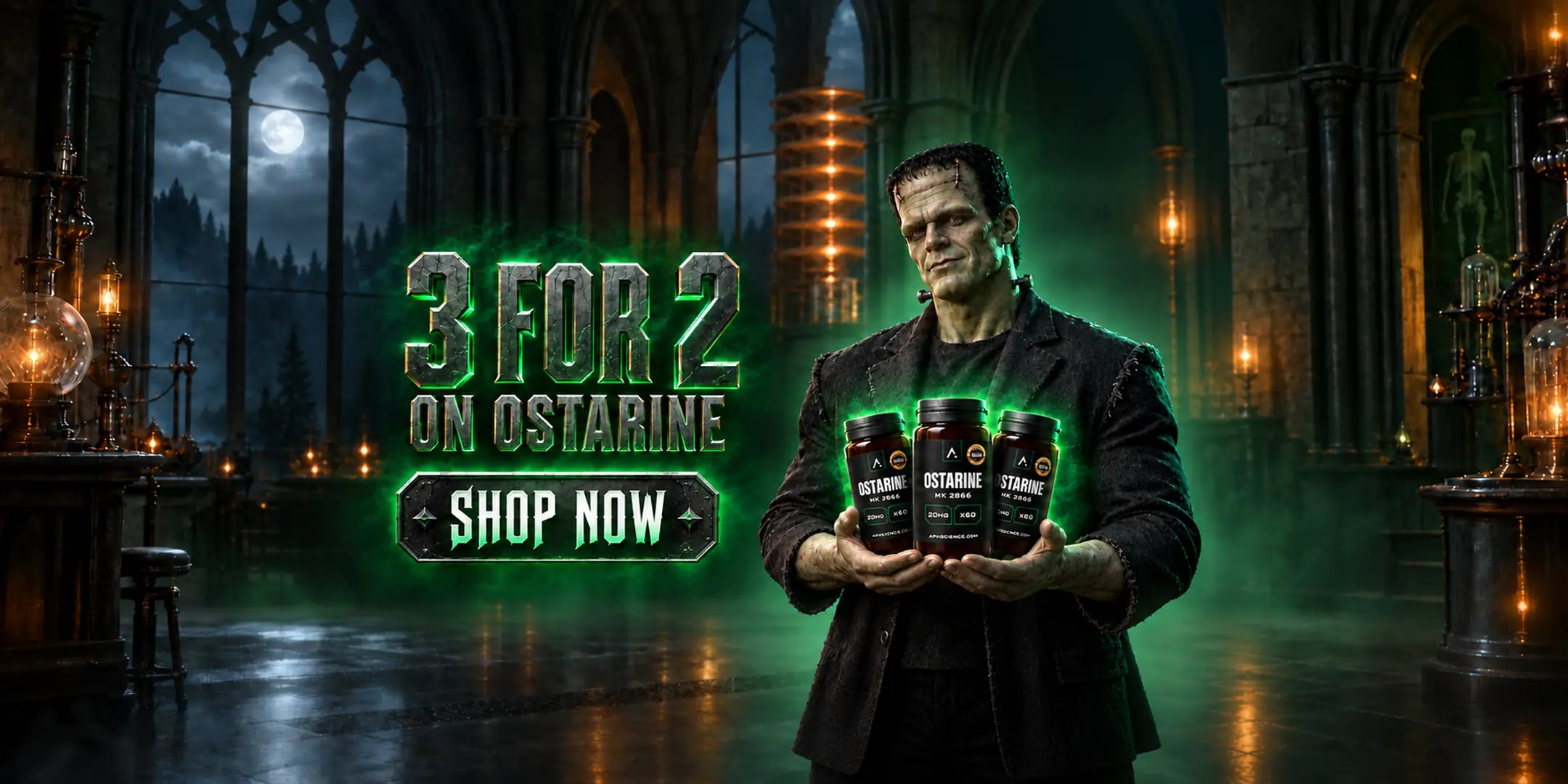 Halloween 3 for 2 Ostarine